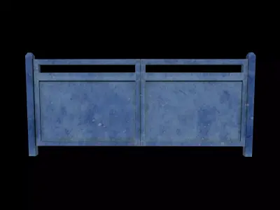 Old Metal Gate  3D model