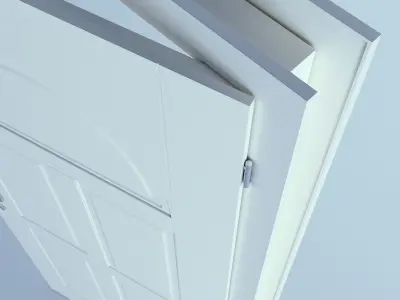 White Door 23 3D model