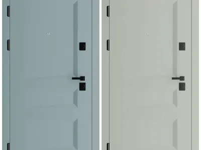 Entrance door Rodos 3D model