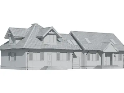 Cottage 037 3D model