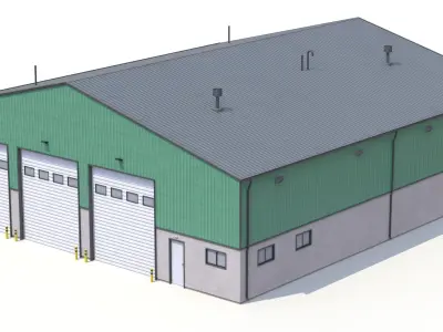  28 PBR Industrial Buildings Collection 