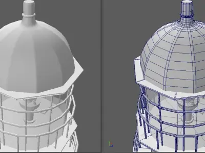 Light House 3D model