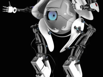 Portal 2 Atlas 3D model