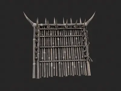 Viking House Pack Low-poly 3D model purchase
