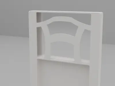 White Door  3D model