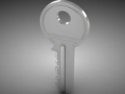 House Key Low-poly 3D model