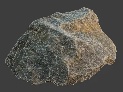 Reagan Stone Low-poly 3D model