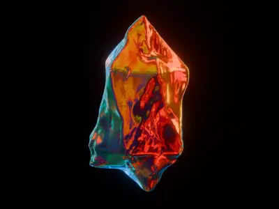 Asteroid model - Debris from Space 3D model