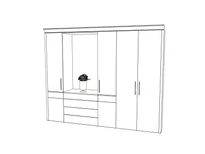 Entry Wardrobe 3D model
