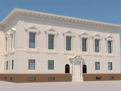 villa laurens Low-poly 3D model