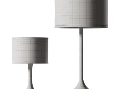 Trumpet Lamp 3D model