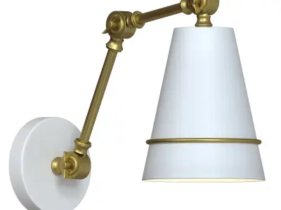 Wall lamp with switch Reattiva 803503 AP-1 3D model