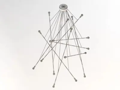 Zuo Modern Belief Chandelier 3D model