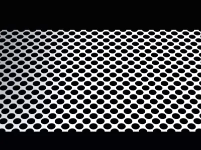 Perforated panel with 56 percent opening 25O86 3D model