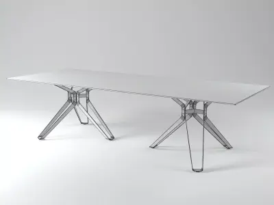 3-Pod Rectangular 3D model