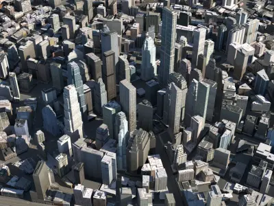 City 119 Low-poly 3D model