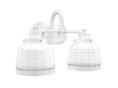Judson 2-Light Bath Vanity Wall Light 3D model