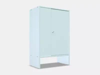 BAGGEBO Cupboard with doors Low-poly 3D model