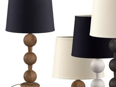 Hugo Barbell Table Lamp 3D model