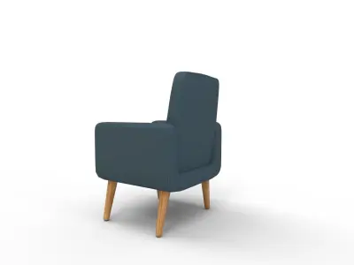 Valeria Arm chair 3D model