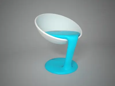 09 MELTHING CHAIR  3D model