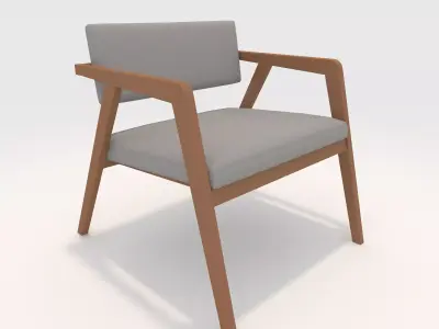 Armchair 4 3D model