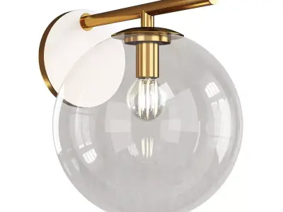 Lupita Sconce Low-poly 3D model