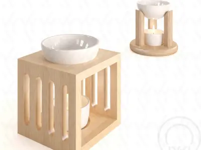 Aroma fragrance Oil Burner Sensoli 3D model