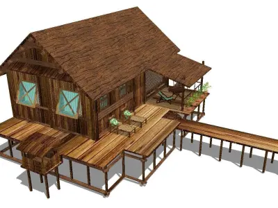 Creative Design-Holiday Cabin-038 3D model