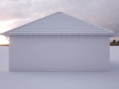 British House Bosc Garage GT 2A 3D model