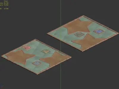 Disney main city - Ground 23 3D model