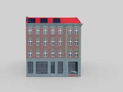 Old Town Tenement house 3D model