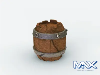 MEDIEVAL TAVERN BARRIEL RPG - ROLEPLAY TABLET TOP GAME Free 3D print model