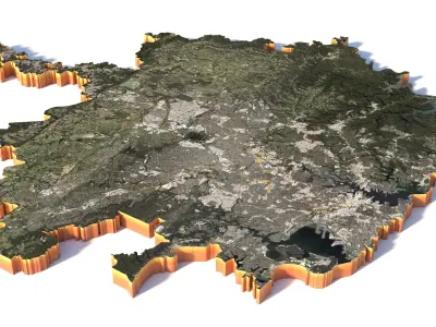 Sydney City in Australia 3D model