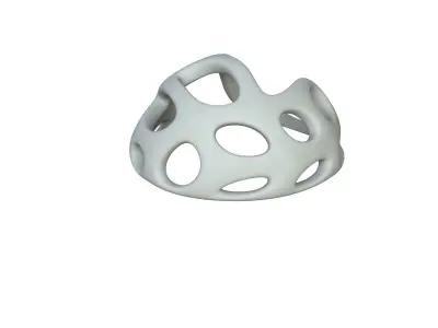 SciFi Cube Object No 45346 Low Poly Shape Low-poly 3D model