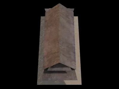 Rumah Adat Baileo - Maluku 3D model