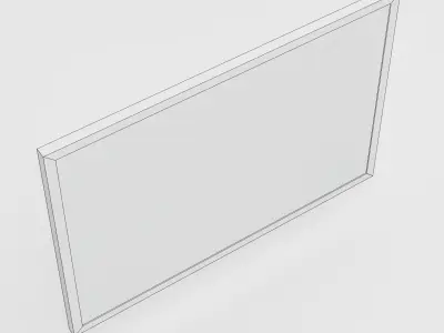 Mirror Low-poly 3D model