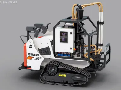  Autonomous Robotic Soil Sampler PBR 