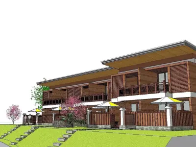 Creative Design-Holiday Cabin-029 3D model