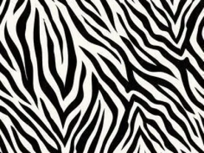 lampshade table lamp with zebra 3D model