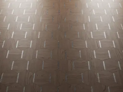 Alveo v343 Modular Floor By Foglie D Oro 3D model
