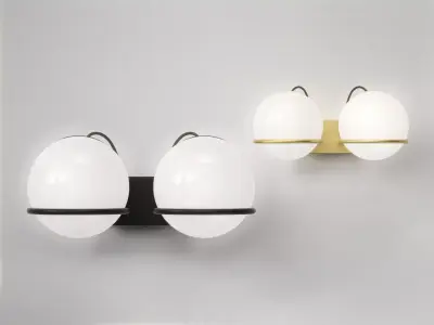 Le Sfere 2 Wall Lamp Free 3D model