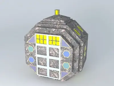 TARDIS X Experimental TARDIS Design Free 3D model