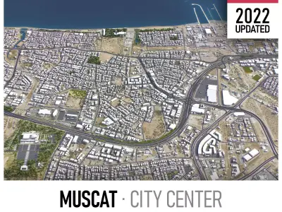 Muscat Low-poly 3D model