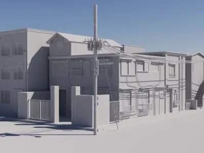Tokyo Block 3D model