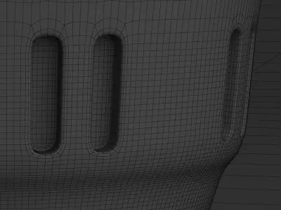 light bulb shaped ten 3D model