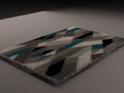 modern  carpet   3D model