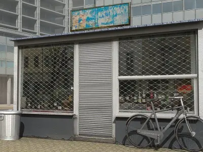 Modern City 2 Update Low-poly 3D model