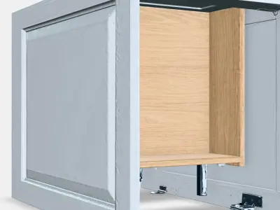 TANNFORSEN Wash-stand with drawers 1 Low-poly 3D model