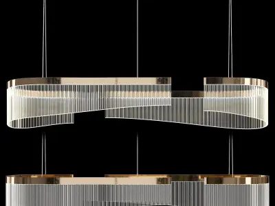 Lamaptron DANELIUS B DUO pendant light 3D model